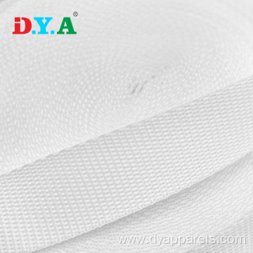 4cm pp webbing white polypropylene security belt